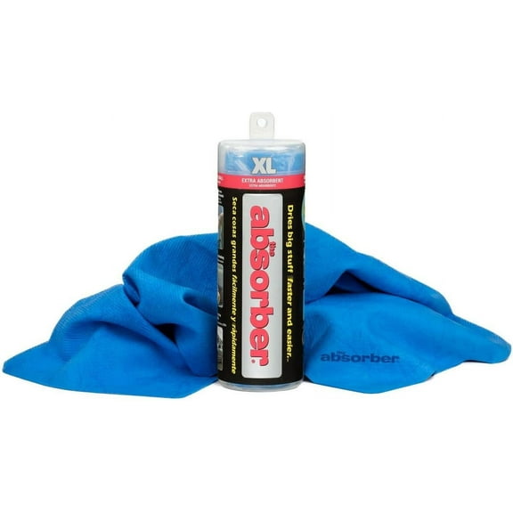 Absorber XL PVA Drying Towel - 18" x 29" Textured Surface, Assorted Colors