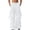 White, variant on Men Heavy Duty Canvas Work Cargo Pants Side Flap Storage Straight Leg Field Trousers 2XS-2XL