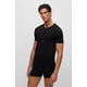 thumbnail image 2 of Camiseta BOSS de punto de algodón con cuello redondo para hombre, paquete de 3, 2 of 2
