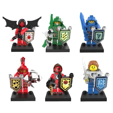 OliaDesign? 6 pcs/set Minifigure Ninja Ninjago Lloyd Skylor Zane Cole Jay Kapau Building Toy