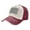 Dark Red, variant on Men Women Black White Checkered Pattren Baseball Cap Golf Dad Hat Adjustable Low Profile Cotton Hat
