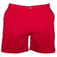 thumbnail image 4 of XDZJLR Mens Shorts Summer Solid Color Pocket Drawstring Loose Quick Dry Sports Running Straight Beach Work Shorts for Men Red M, 4 of 4