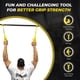 thumbnail image 2 of correas de fuerza para tirar: bucles de nailon para dedos y pulgares para entrenamiento de agarre, escalada en roca, fortalecimiento de manos y brazos, 2 of 5