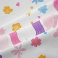 thumbnail image 5 of Erosebridal Cute Unicorn Curtains Pack of 2 (42x84 Each)，Colorful Flowers Cute Floral Curtains Blackout For Kids Girls, 5 of 7