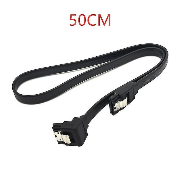 Sata Cable3.0 To Hard Drive Ssd Adapter Hdd Cable Straight 90 Degree Sata 3.0 Cable
