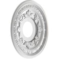 thumbnail image 4 of Ekena Millwork 13"OD x 3 1/2"ID x 3/4"P Baltimore Thermoformed PVC Ceiling Medallion (Fits Canopies up to 5 1/4"), Metallic Silver, 4 of 10