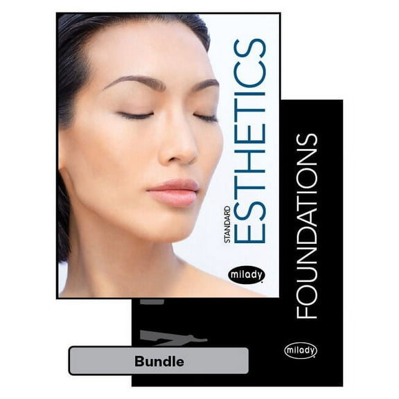 Bundle: Milady Standard Foundations with Standard Esthetics: Fundamentals   Student Workbook for Milady Standard Foundat, (Paperback)