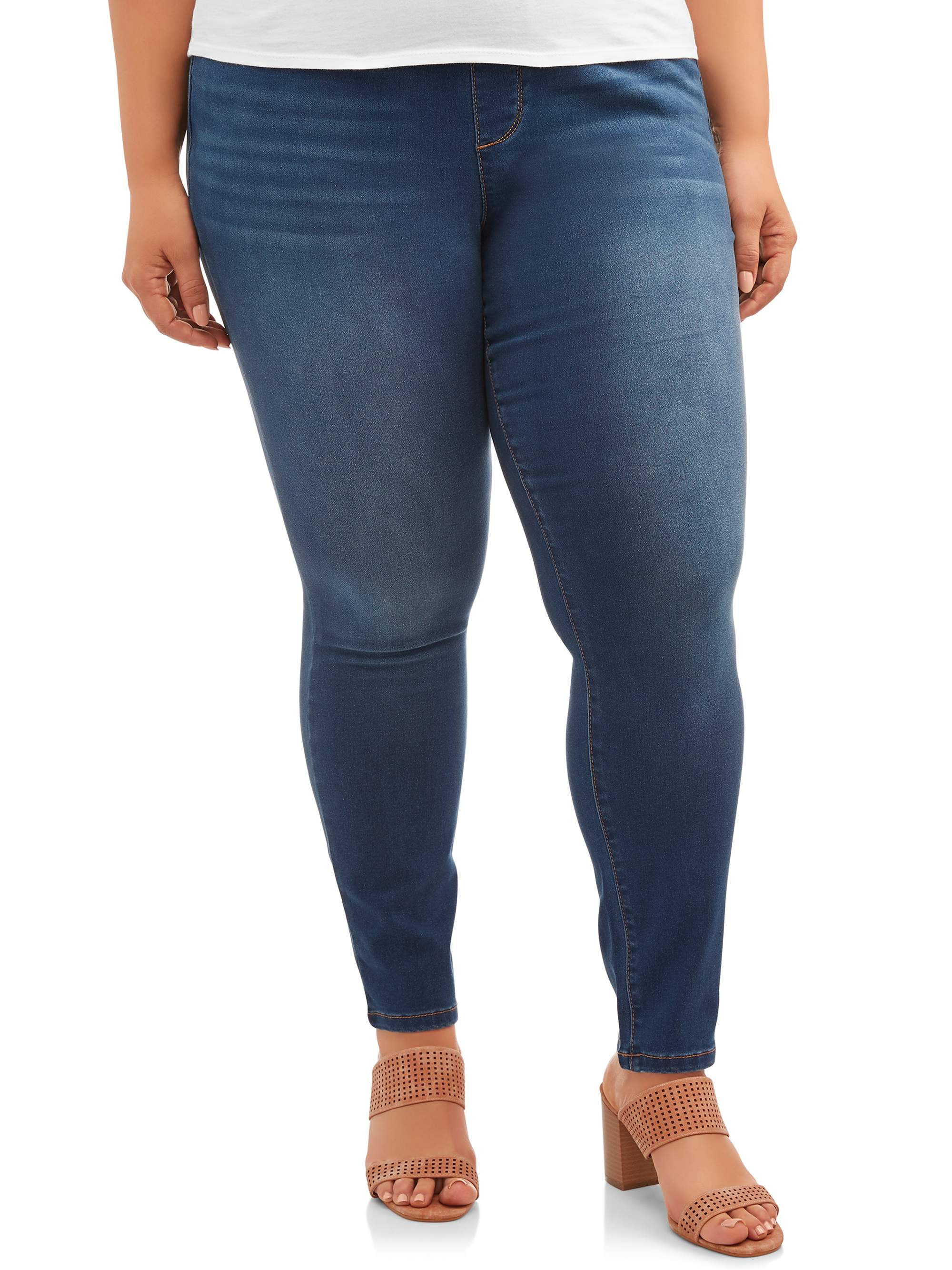 terra and sky pull on jeans