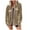 Brown, variant on Fesfesfes Cardigan for Women Solid Color Top Cardigan Outwear Suit Coat Long Sleeve Coat Sale Items