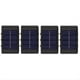 thumbnail image 1 of 4 Piezas Lámpara de Pared Solar Luz con Energía Solar Impermeable para Exteriores Iluminar Hacia Arriba y Hacia Abajo Decoración del Jardín del Hogar Luces Solares,C, 1 of 5