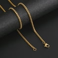 thumbnail image 2 of Simple Stainless Steel Necklace Single Chain, 2 of 2