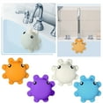 thumbnail image 2 of Bathtub Overflow Drain Cover with Strong Suction Cups, Deep Water Silicone Bathtub Stopper for Relaxing Soaks Bathroom Sink Accessories,White, 2 of 5