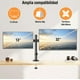 thumbnail image 2 of Soporte Xtellar De Monitor De Doble Brazo Para 13-32 Color Negro, 2 of 4