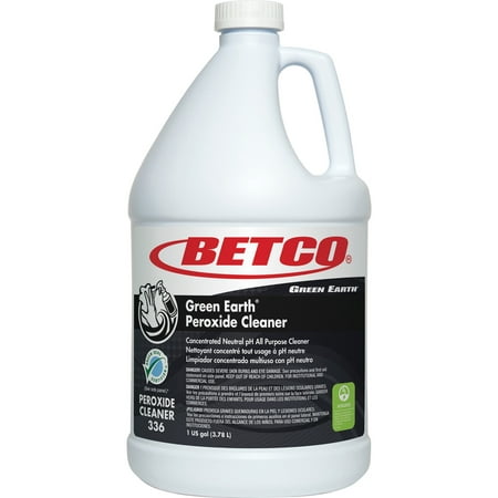 Betco, BET3360400EA, Green Earth Peroxide Cleaner, 1 Each, (Best Lino Floor Cleaner)