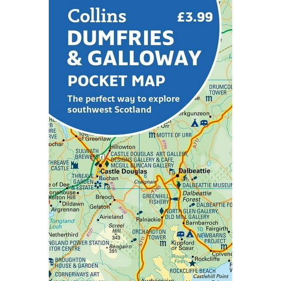 Dumfries & Galloway Pocket Map : The perfect way to explore southwest Scotland (Sheet map, folded)
