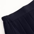 thumbnail image 5 of Female Fashion School Uniform Solid Pleated Academic Style Casual Skirt Dress, 5 of 6