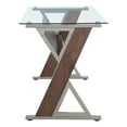 thumbnail image 3 of Zenos 48" Desk in Traditional Cherry Red Engineered Wood, 3 of 10