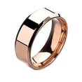 thumbnail image 4 of Anillo de dedo ligero de espejo de acero inoxidable Unisex de 1 pieza para boda kaili Sencillez, 4 of 5