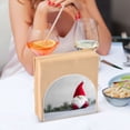 thumbnail image 6 of Ryvnso Christmas Gnome Acrylic Napkin Holder Table Kitchen Paper Tissue Organization, 6 of 7