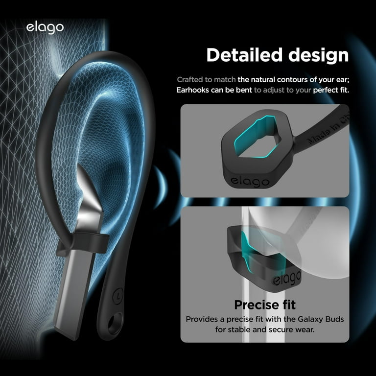 elago Ear Hooks Designed for Samsung Galaxy Buds Galaxy Buds