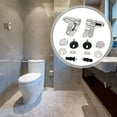 SlowDown Toilet Cover Connecting Piece TwoButton QuickRelease Hinge