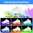 thumbnail image 2 of Roller Skate Shoes for Men and Women, Row Deform Wheel Roller Skates with LED Lights, Sneakers with Wheels for Girls Boys, 2 of 7