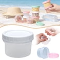 thumbnail image 6 of Plastic Food Storage Containers with Lids, Airtight, Freezer & Microwave Safe, BPA-Free Reusable Kitchen Containers for Meal Prep, Leftovers, Pantry Organization,120ml, 6 of 8