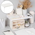 thumbnail image 4 of jifeng Bathroom Organizer Kitchen Utility Storage Rack Shelf Divider Makeup Home M M, 4 of 9