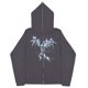 thumbnail image 1 of Sudadera informal europea y americana Dark Y2k Skeleton Man, sudaderas con capucha para hombres y mujeres, pareja gótica, sudadera con cremallera de gran tamaño Harajuku, 1 of 5