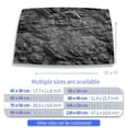 thumbnail image 3 of Aquarium Background Stickers - Black Stone Rock Texture - Fish Tank Reptile Terrarium Decor Poster (90 x 60 cm / (35.4 x 23.6 inches)), 3 of 4