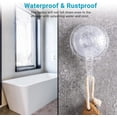 thumbnail image 2 of Juego de 2 ganchos de pared con ventosa, gancho con ventosa hasta 3kg, gancho de ducha reutilizable, transparente impermeable   JM, 2 of 4