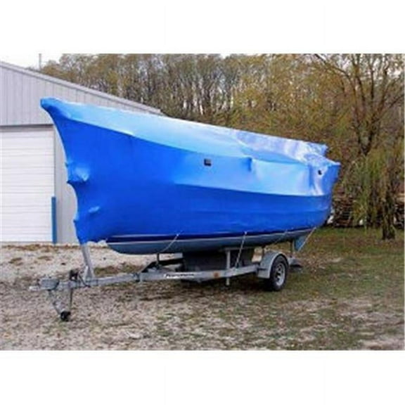 17 ft. X 175 ft. Boat Shrink Wrap 7 mil - Blue