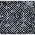thumbnail image 4 of oneOone Cotton Poplin Twill Dark Navy Blue Fabric Geometric Tortoise & Bird African Sewing Material Print Fabric By The Yard 56 Inch Wide, 4 of 4