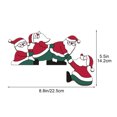 thumbnail image 3 of CuiLiyq Christmas Door Topper Decoration, Wooden Door Frame Decor Santa Claus Top Door Frame Corner Sign, for Mirror Cabinet TV Mantel Furniture Walls Farmhouse Christmas Home Gifts, 3 of 8