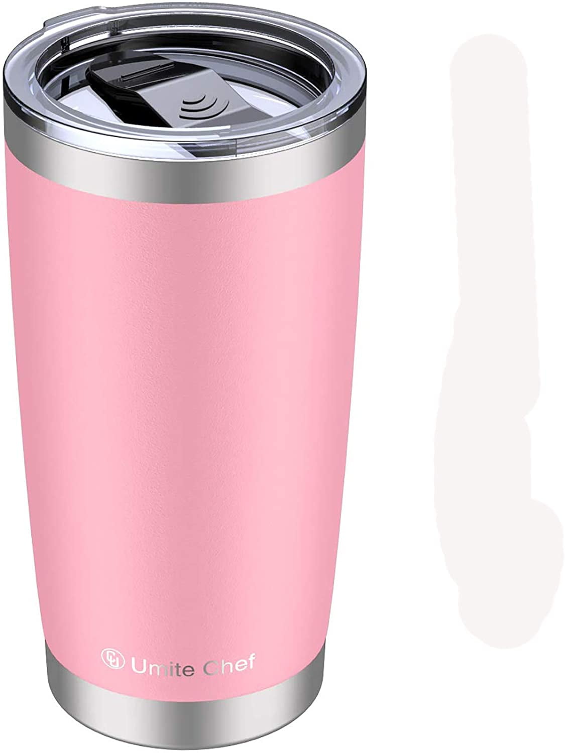 Stainless Steel Vacuum Insulated Double Walled Thermal Matt 20oz Travel Cold Cup 