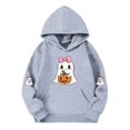 thumbnail image 3 of successthop Halloween Hoodies Spooky Pumpkin Ghost Toddler Girls Boys Long Sleeve Winter Fall Sport Tops Sizes 5-15, 3 of 3