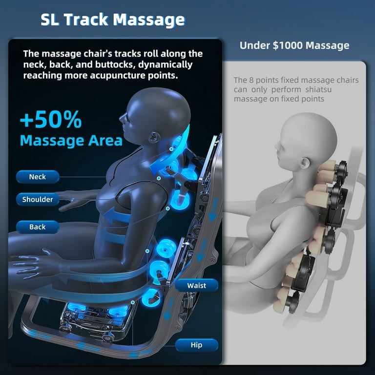 iBooMas 2024 Deep Tissue Back Massager, 4D Full Body Zero