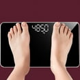 GJX Scale for Body Weight,Mirror Surface Design Weight Scale,Mirror