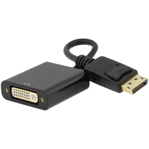 Nippon Labs 30DP-DVI200 DisplayPort to DVI Audio / Video Converter With Latch, DisplayPort 1.2 to DVI Converter Adapter for DP-enabled Computers - 1920 x 1080@60Hz