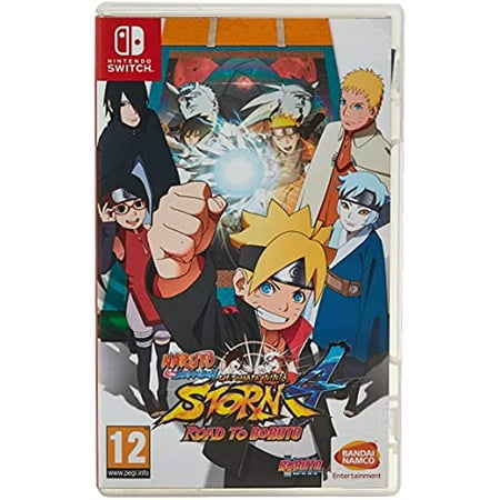 Naruto Shippuden Ultimate Ninja Storm 4: Road To Boruto Nsw (Nintendo Switch) (Nintendo Switch) Naruto Shippuden Ultimate Ninja Storm 4: Road To Boruto NSW (Nintendo Switch) (Nintendo Switch) Brand : bandai namco entertainment store Weight : 1.76 ounces discover newly playable characters such as Boruto  Sarada and Mitsuki master the new combination techniques of the OLD and new generations In a renewed hidden leaf village  enjoy the story and battles with Boruto! While you do your best to Pass the chuunin exam  a new threat menaces the shinobi world. The impetus momoshiki and his loyal Servant kinshiki drag you in a brutal battle. Will you be enough powerful to defeat them Naruto SHIPPUDEN: Ultimate Ninja Storm 4 - road to Boruto concludes the ultimate Ninja Storm series and collects all of the DLC content packs for storm 4. Not only will players get the ultimate Ninja Storm 4 game and content packs  they will also get an all new adventure road to Boruto which contains many new hours of gameplay focusing on the son of Naruto who is part of a whole new generation of ninjas.Set Contains: Cartridge