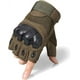 thumbnail image 2 of Guantes tácticos sin dedos para moto, motocicleta, ciclismo, escalada, senderismo, caza, guantes protectores de nudillos, transpirables, ligeros, militares al aire libre para tiro, caza, mot, 2 of 5