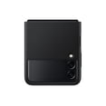 thumbnail image 2 of Phone Case SAMSUNG Galaxy Z Flip 3 Leather Black, 2 of 5