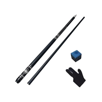58" Pool Cue Stick Canadian Maple 13mm Tip Billiard Cue With Irish Linen Wrap