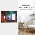 thumbnail image 5 of Game Graphics Temple Switch Cover Decorative Wall Plate 3-Gang 2-Toggle 1-Decor Standard Size, 5 of 5