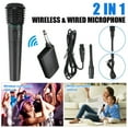 thumbnail image 1 of Wireless Karaoke Handheld Microphone Player Mic Speaker Home Party KTV Singing, 1 of 1