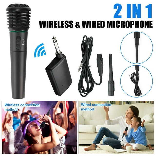 Wireless Karaoke Handheld Microphone Player Mic Speaker Home Party KTV Singing