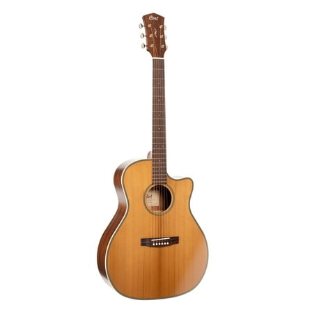 Cort Essence ES-GA4 Auditorium Acoustic Electric Guitar - Natural Semi Gloss