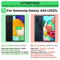 thumbnail image 4 of Samsung Galaxy A52 5G (9 Per Pack) 2.5D Glass Screen Protector, 4 of 6