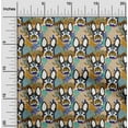 thumbnail image 2 of oneOone Cotton Cambric Rose Brown Fabric Bull Dress Material Fabric Print Fabric By The Yard 42 Inch Wide, 2 of 5