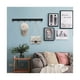 thumbnail image 4 of Perchero de pared de aluminio Space, 5 ganchos antiarañazos para abrigos, bufandas, toallas, mochilas, diseño versátil para entrada, dormitorio, baño, ligero, resistente a la decoloración, resistente, 4 of 4